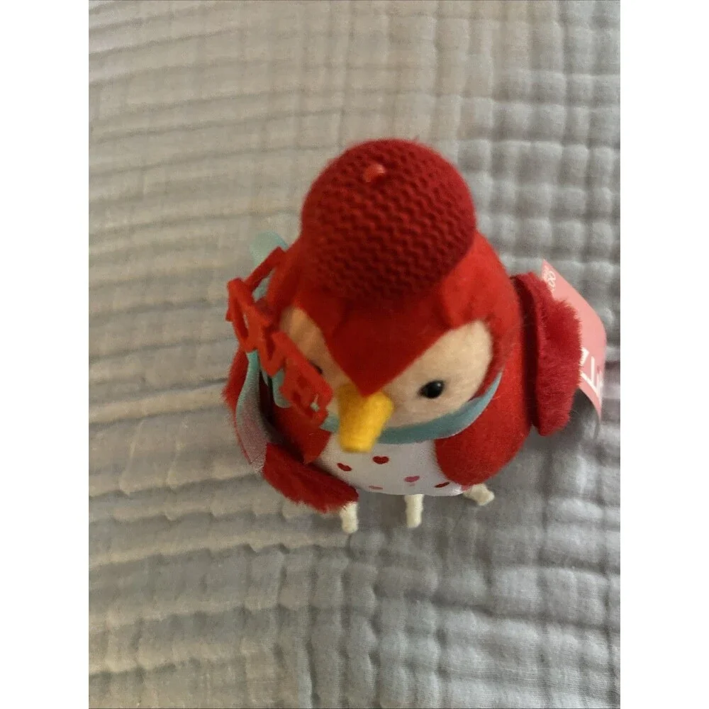 Spritz Valentines Day Holiday Aerial Fabric Bird Target 2023 Featherly Friends